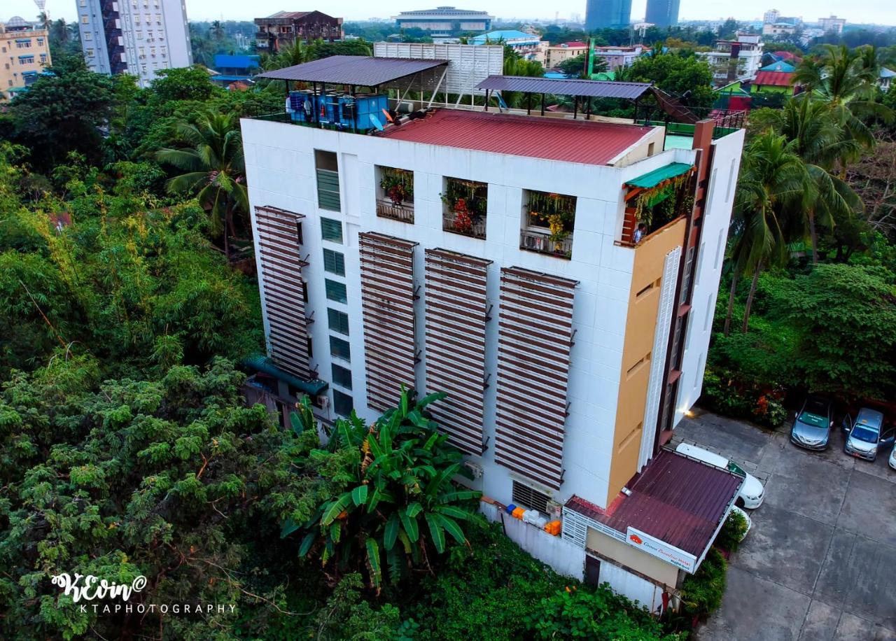 Green Paradise Hotel Янгон Экстерьер фото